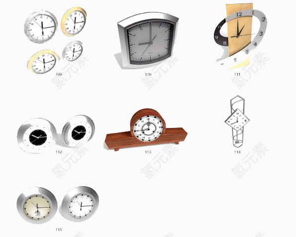 钟表时钟模型