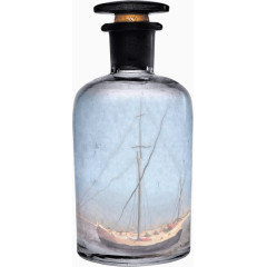 帆船玻璃瓶