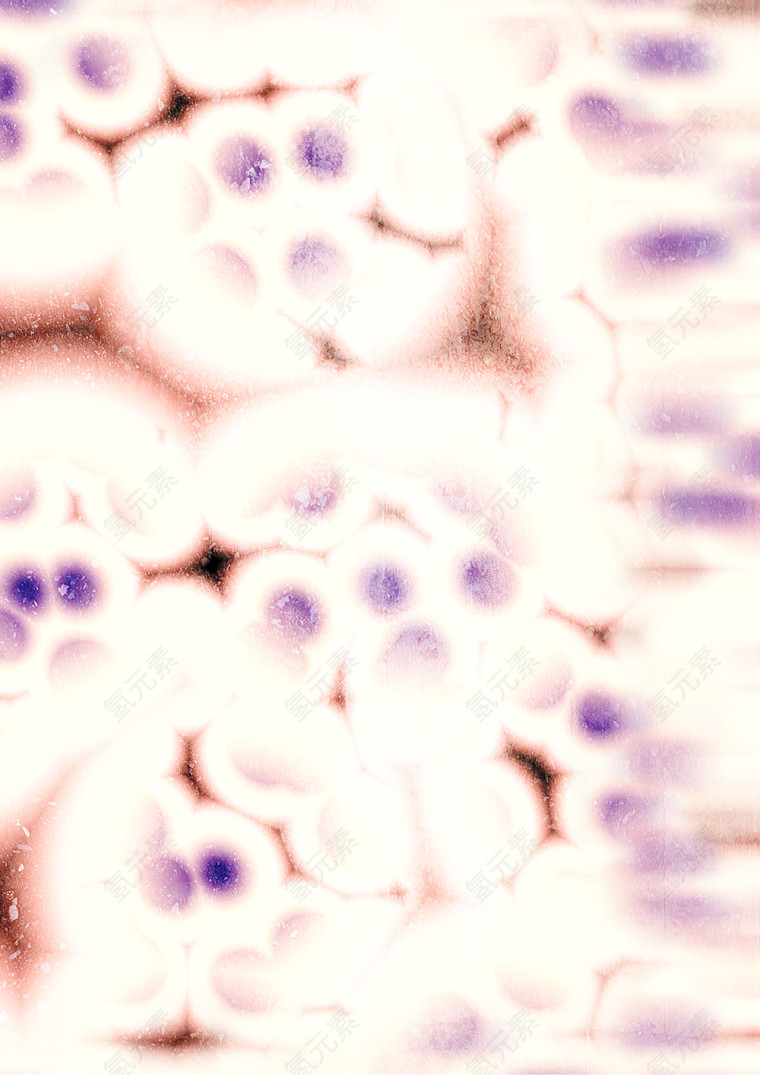 细胞淡紫色唯美背景