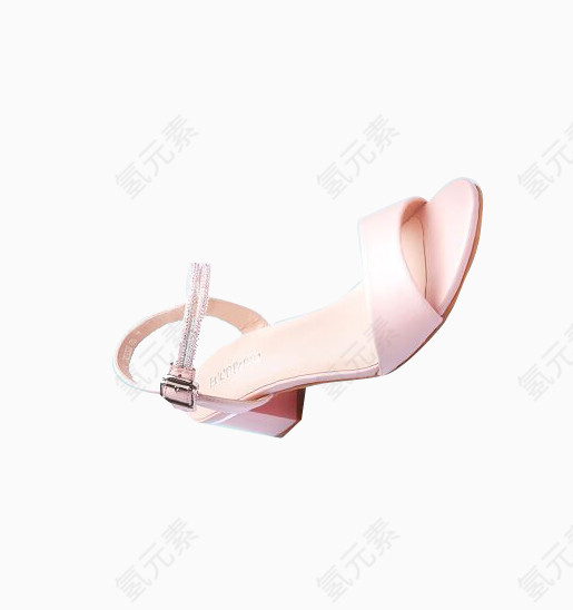 粉色女式凉鞋