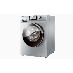 灰色家电海尔洗衣机免费素材