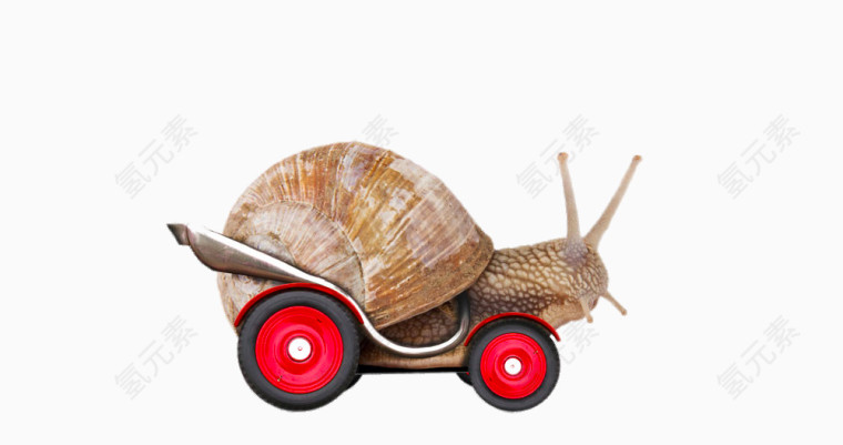 蜗牛婴儿车