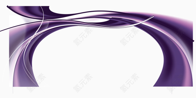 紫色抽象素材矢量
