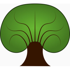 绿色大树
