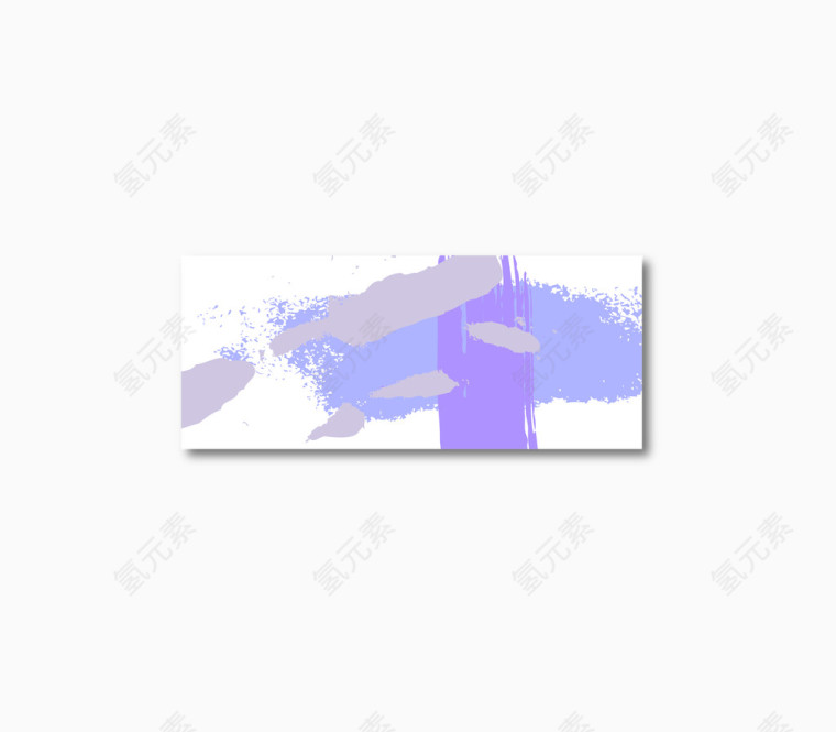 紫色油漆底纹卡片矢量