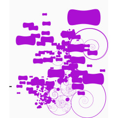 紫色背景矢量图