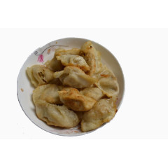 家常油煎饺子