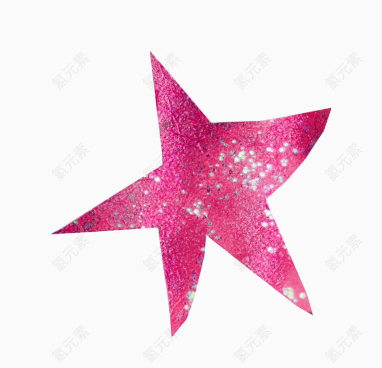 粉色星星贴图