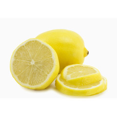 柠檬切半食物