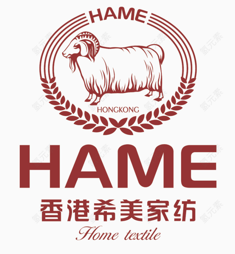 希美家纺矢量LOGO