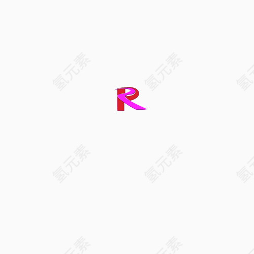 字母r形logo图片