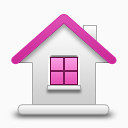 粉色小房子