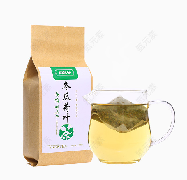 冬瓜荷叶茶