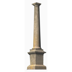 埃及复古石柱子