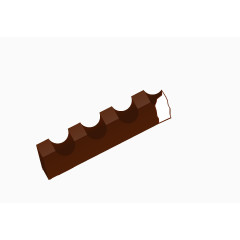 巧克力糖果美味矩形