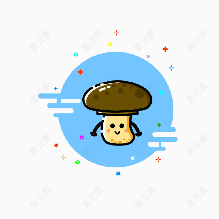 可爱的小蘑菇