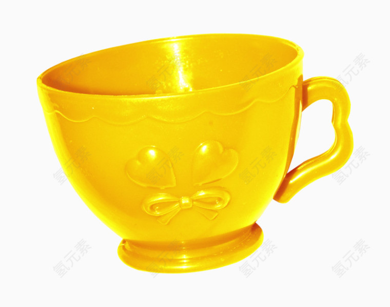 金黄色杯子