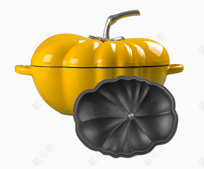 黄色番茄铸铁锅