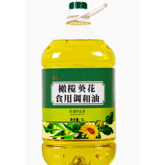 一桶橄榄葵花食用油