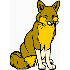 黄色的狐狸