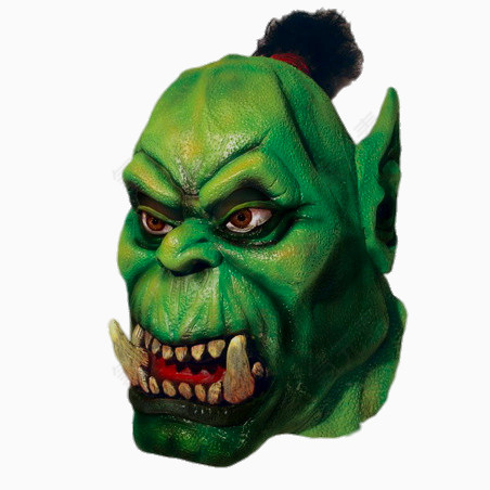 创意恐怖绿色面具