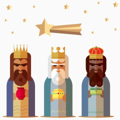 扁平化三个国王