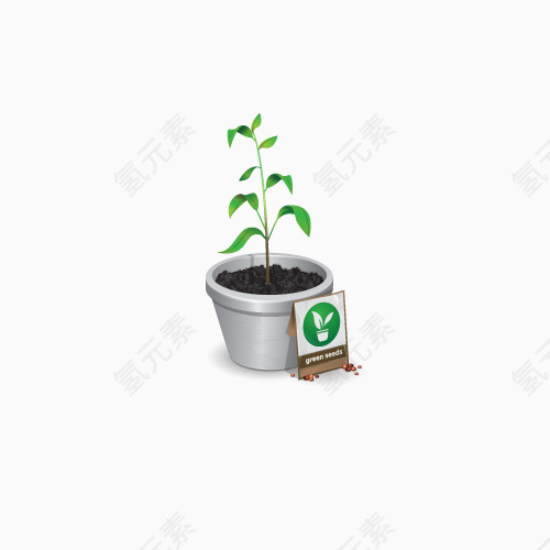 绿色植物素材图片