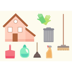 家居环境卫生素材
