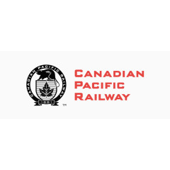 加拿大太平洋铁路标志矢量图