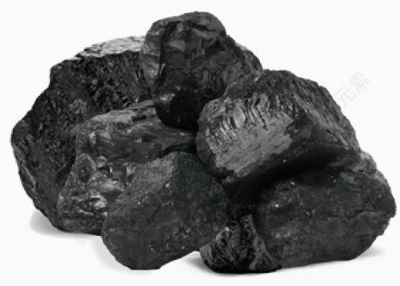 几块黑色煤炭