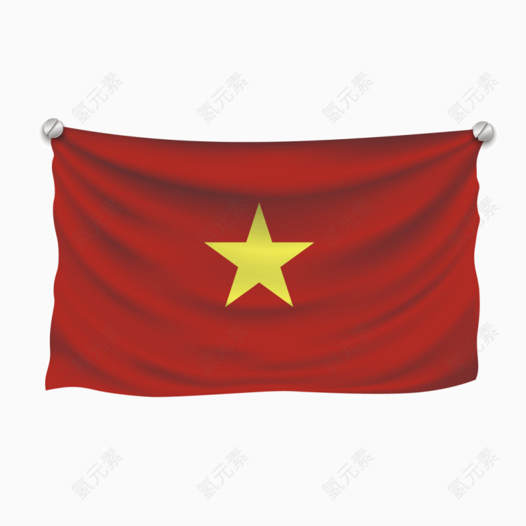 矢量旗标国家越南
