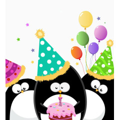 企鹅过生日