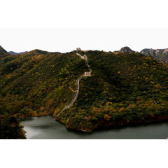 北京怀柔黄花城水长城风景