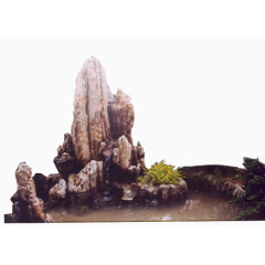 花园假山山水石台石头