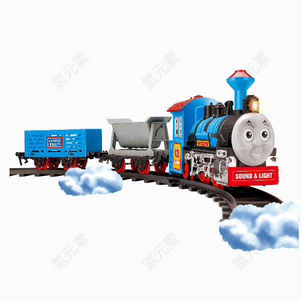 卡通玩具小火车