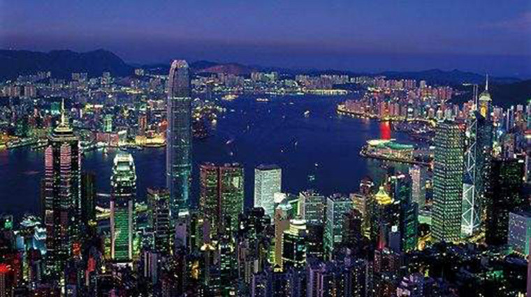 俯视香港