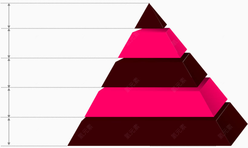 金字塔数据图下载