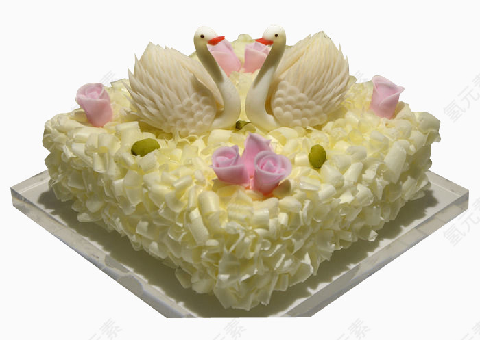 白天鹅奶油蛋糕