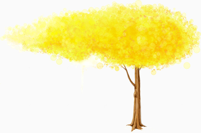 黄色的树下载