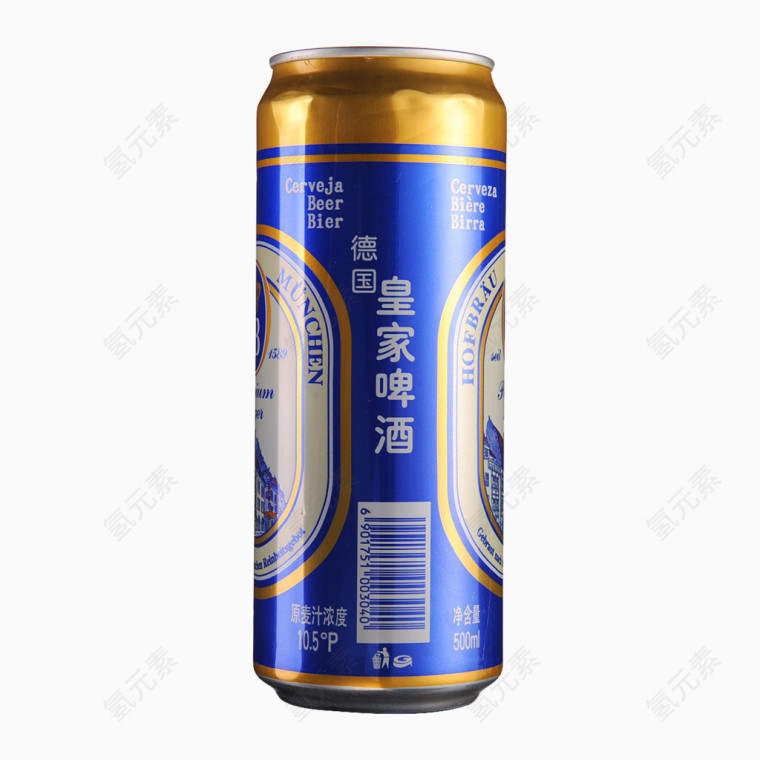 易拉罐皇家啤酒