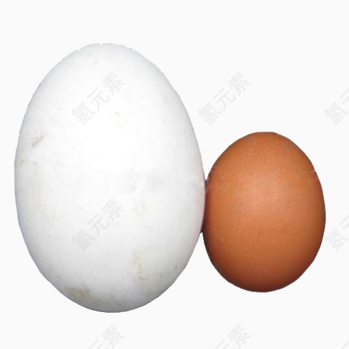 白色红色的鸭蛋