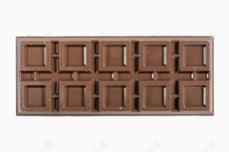 方形巧克力块图片