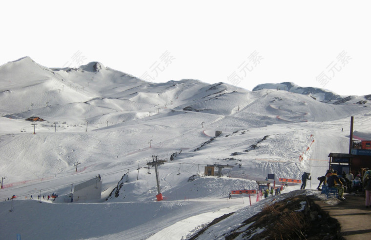 雪山滑雪场