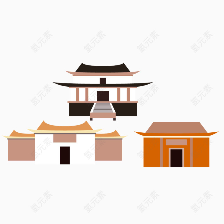 古典建筑寺庙建筑群