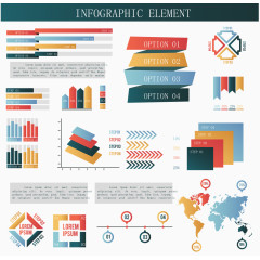 信息图表矢量素材