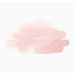 堆形水粉色水墨