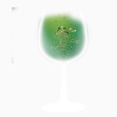 绿色杯子玻璃杯