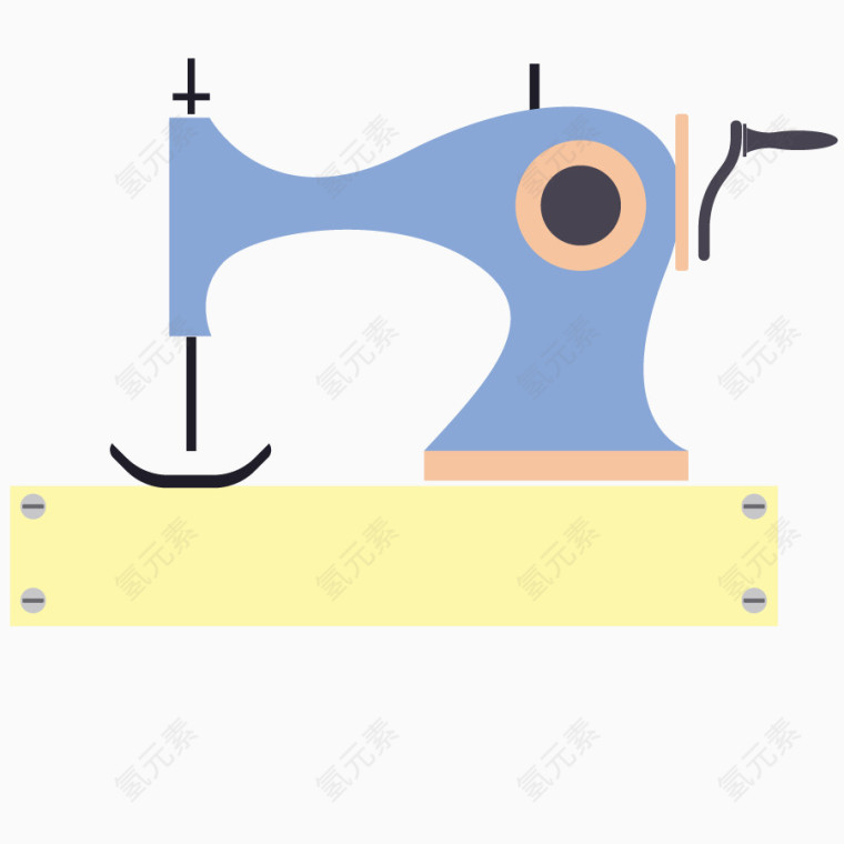矢量修补缝纫机
