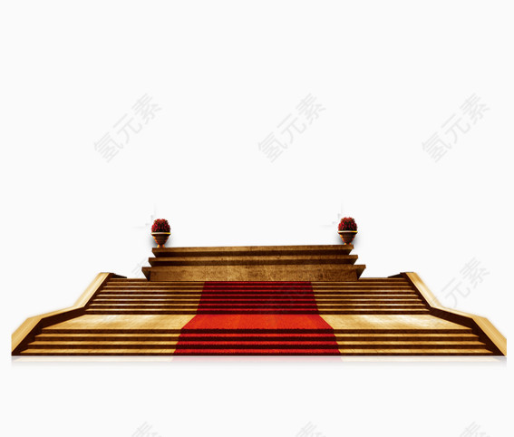 红地毯台阶