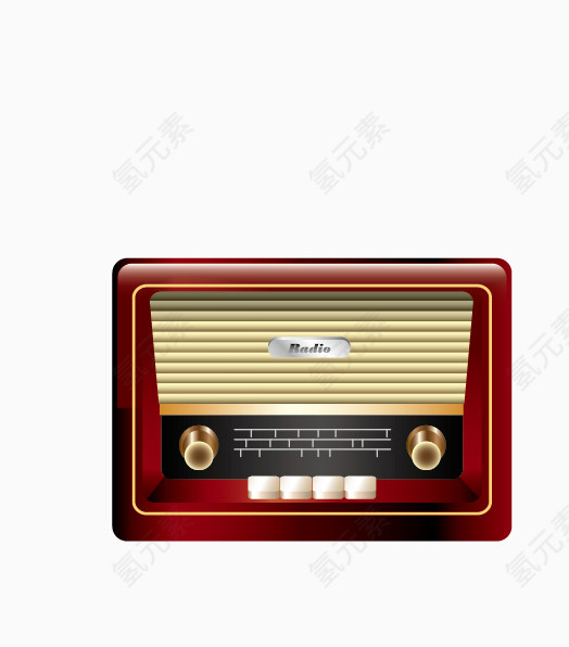 古老怀旧收音机